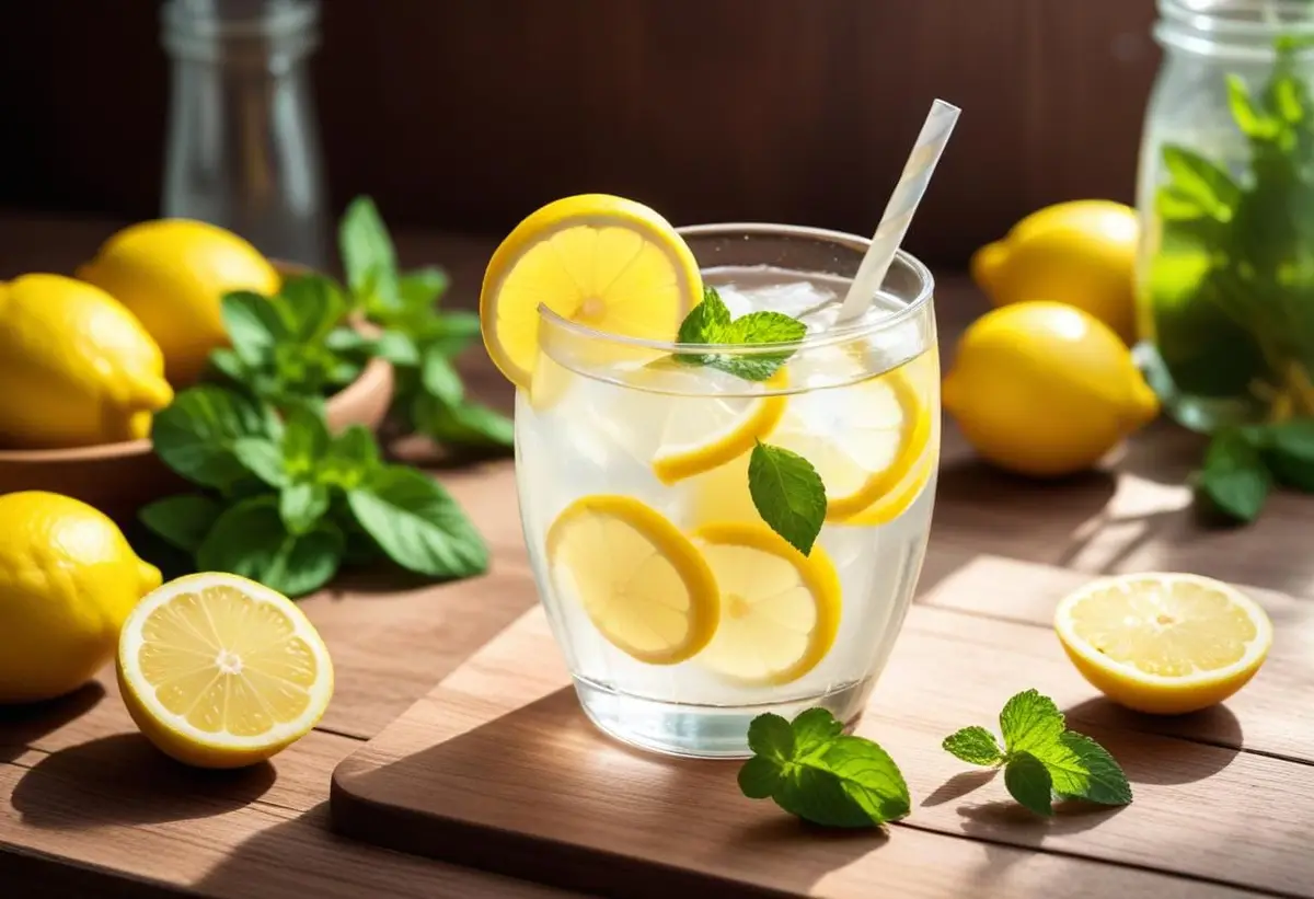 Citronvatten nackdelar – vad du bör veta innan du dricker! illustration