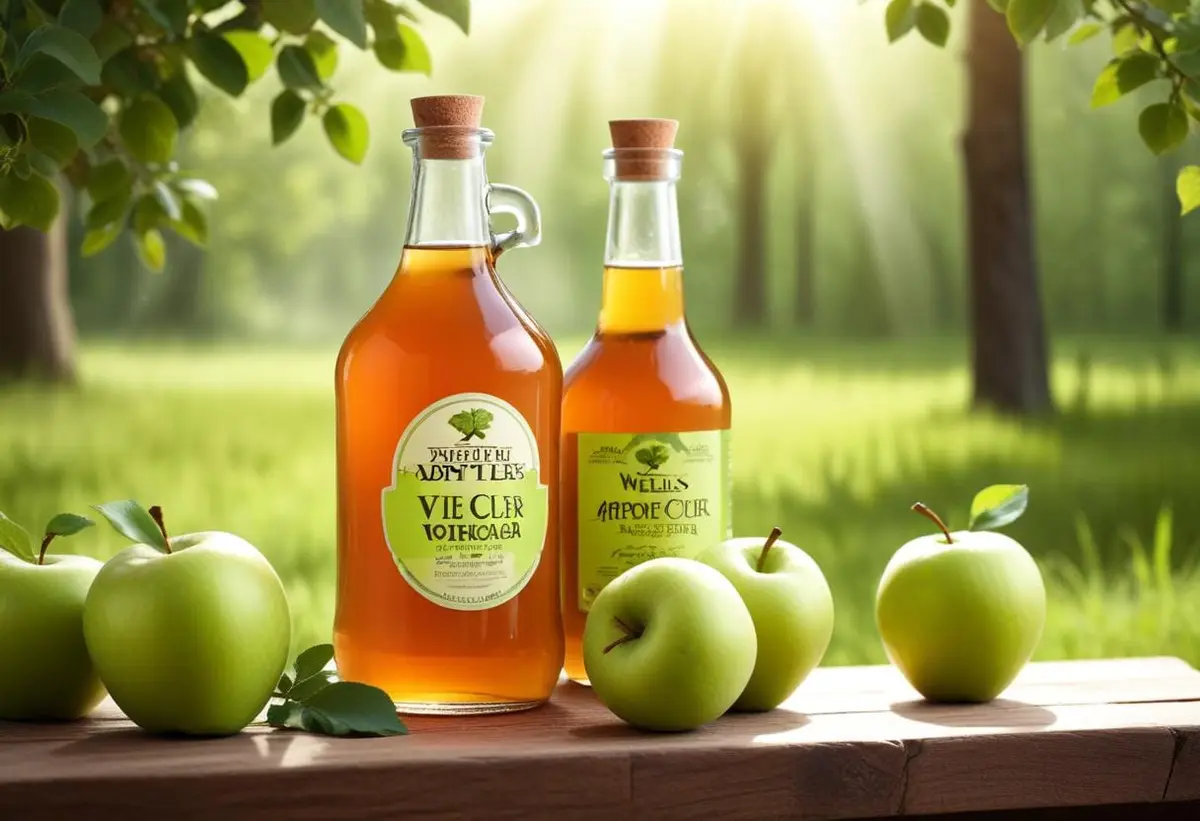 Äppelcidervinäger illustration